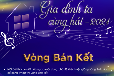 Nhà hát Trưng Vương Đà Nẵng tổ chức Cuộc thi online Gia đình ta cùng hát